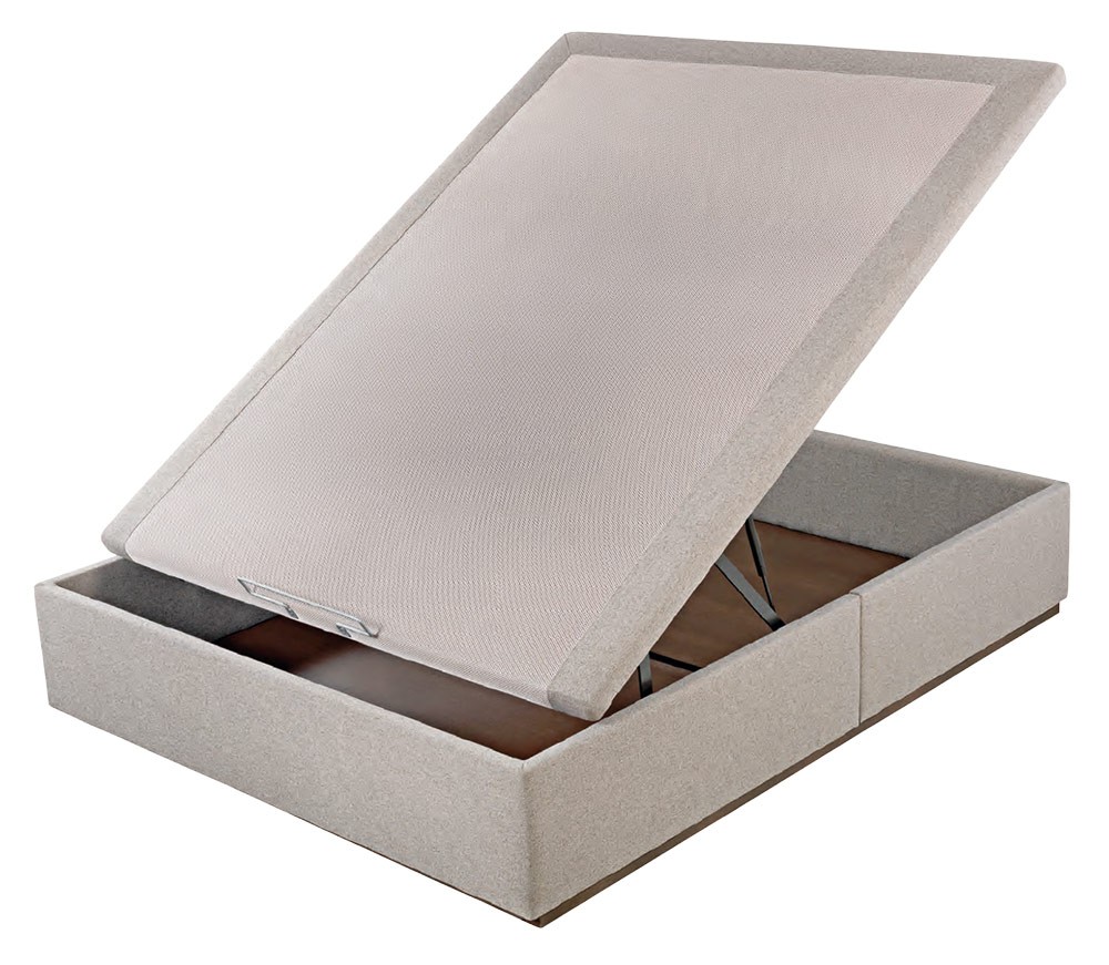 Base tapizada abatible textil Pikolin